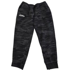 Mens ACTIVISION CENTRAL TECH Camo Jogger Sweatpants Large L Fleece Lounge